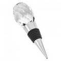 Bottle Stopper-Faceted Crystal